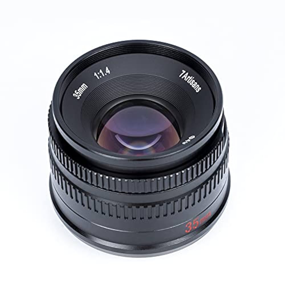 Amazon.co.jp: 7artisans 35mm F1.4 II APS-C 大口径 広角 固定